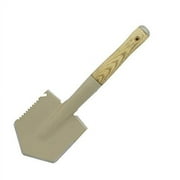 Condor Tool & Knife, Condor Camping Shovel, 6" Blade, Burnt American Ash Handle with Sheath