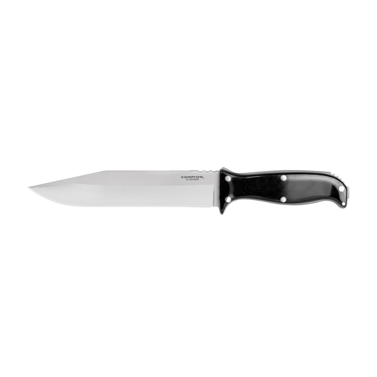 Condor Enduro Knife 6.8-Inch 420 HC Stainless Steel Blade Paper Micarta Handle with Kydex Sheath