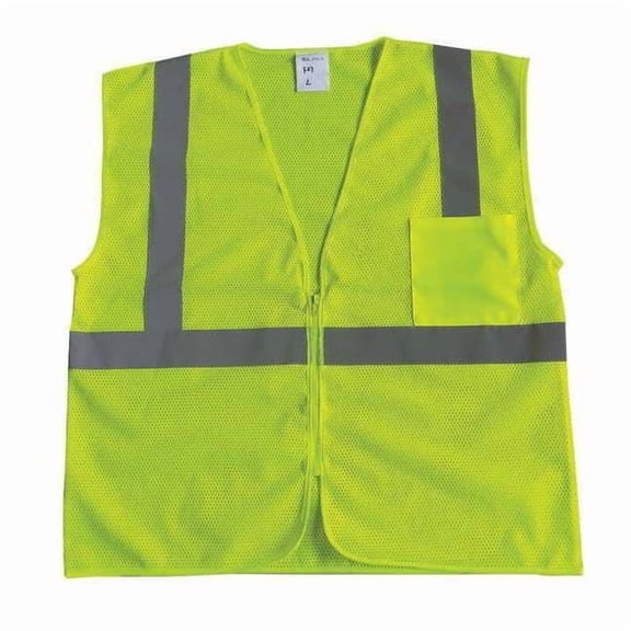 Condor U-Block Vest, Class2 Yellow/Grn, XL 53YL19