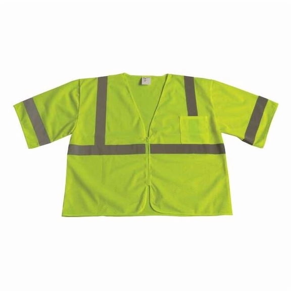 Condor U-Block Vest, Class3 Yellow/Grn, 5XL 53YL95