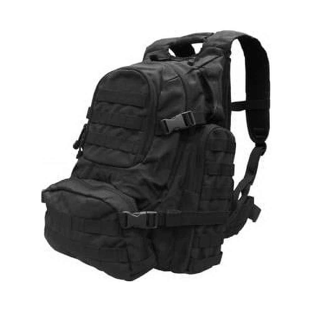 Zaino Condor Urban Go Pack 48L Nero, Trekking Viaggio MOLLE, Senza Telaio