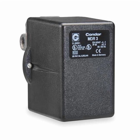 Condor Usa Pressure Switch, 3PST, 45-160 psi 31QGXXXX