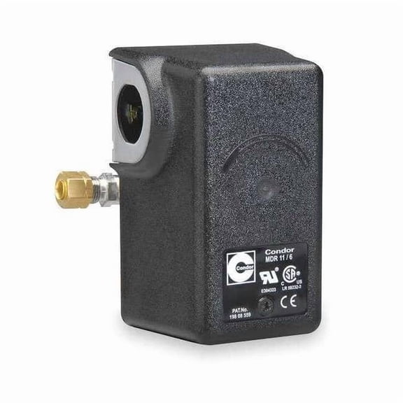 Condor Usa Pressure Switch,DPST,140/175 psi,Standrd 11KAXE