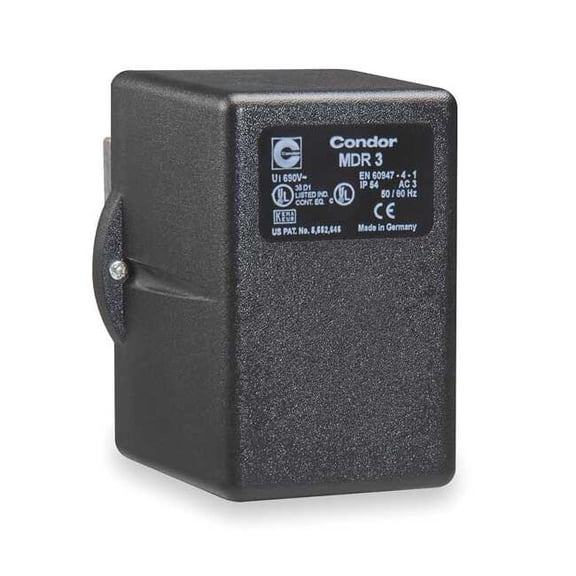 Pressure Switch, Standard, 3PST, 1 Ports, 3/8" FNPT, 45 to 160 psi Range