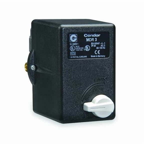 Condor Usa Pressure Swtch,Stndrd,3PST,60 to 232 psi 31KE3EXX