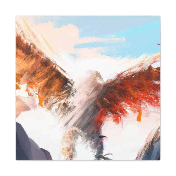 "Condor in Expressionism" - Canvas