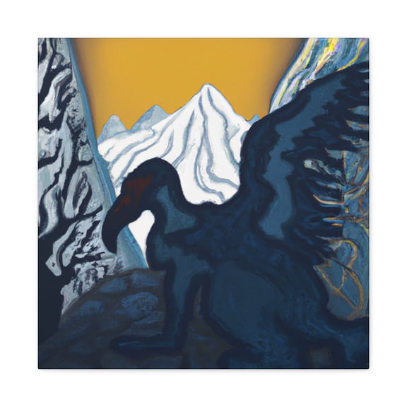 "Condor in Flight" - Canvas