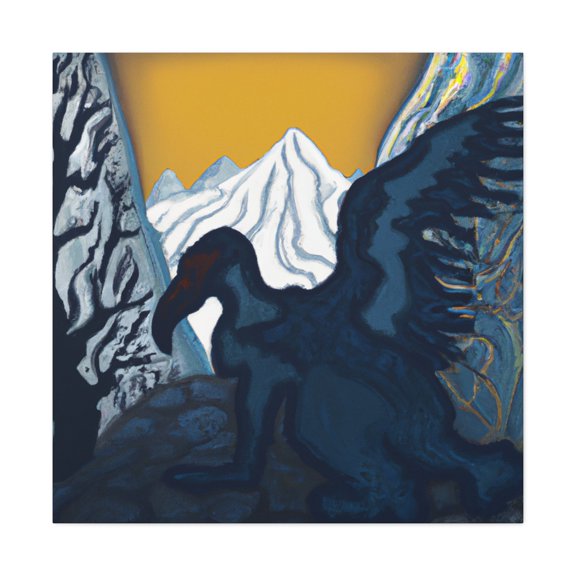"Condor in Flight" - Canvas