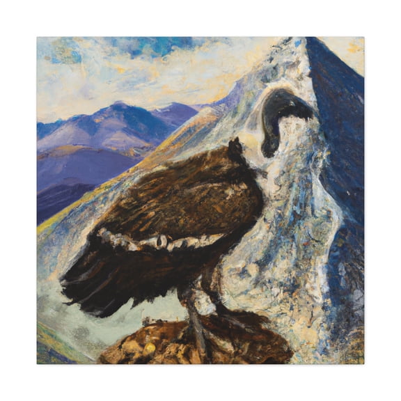 "Condor in Flight Exposed" - Canvas