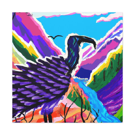 "Condor in Pop Art" - Canvas