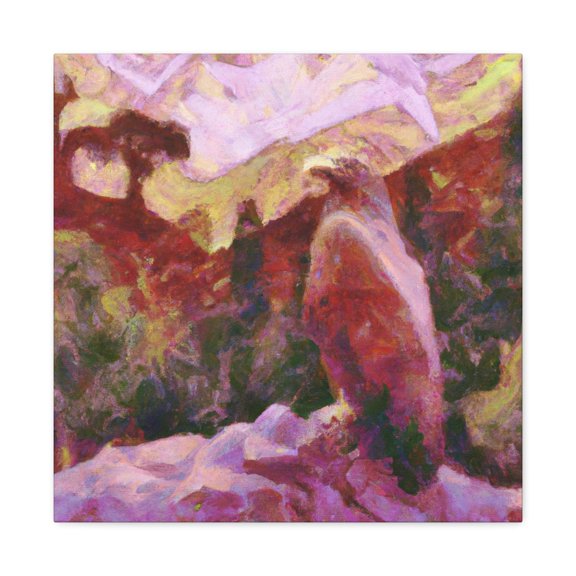 "Condor's Grandeur View" - Canvas