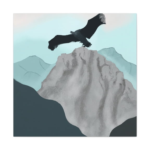 "Condor's Minimal Flight" - Canvas