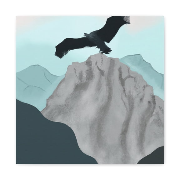 "Condor's Minimal Flight" - Canvas