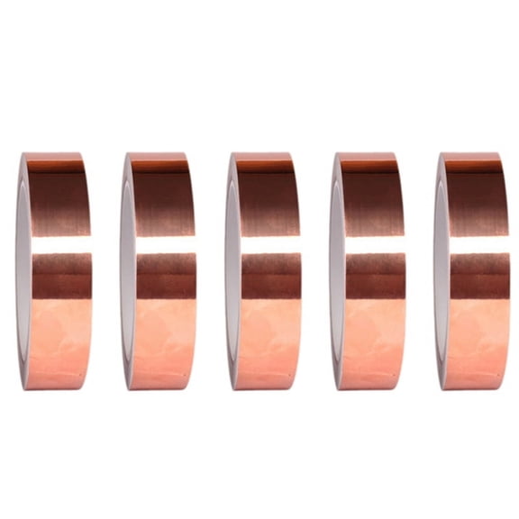 Conductive Copper Foil Tape Single Conductor Copper Foil Tape High Temperature Resistants Pure Copper Foil Paper,A