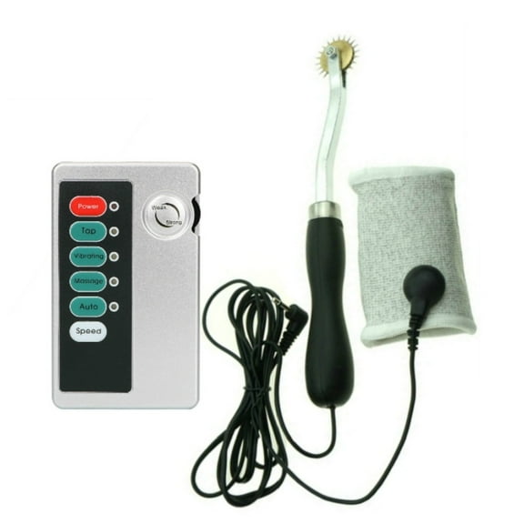 Conductive Elastic Ring Wartenberg Wheel Monopolar Massager Kit