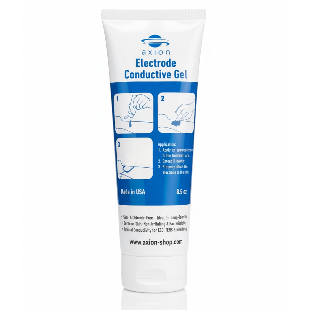 axion Conductive Electrode Gel 8.9oz | Improves the conductivity of TENS unit electrode pads | Ideal accessory for TENS units & muscle stimulators | axion