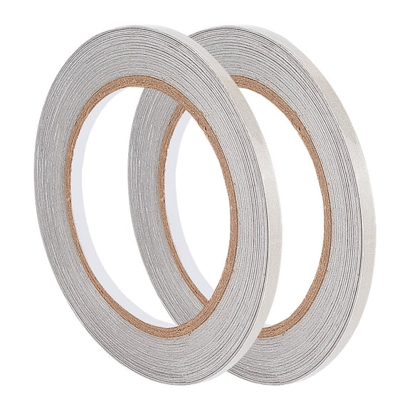 Conductive Fiberglass Fabric Adhesive Tape for EMI Shielding RF Blocking Laptop Cellphone LCD Cable Wire Harness Wrapping Silver 5mm