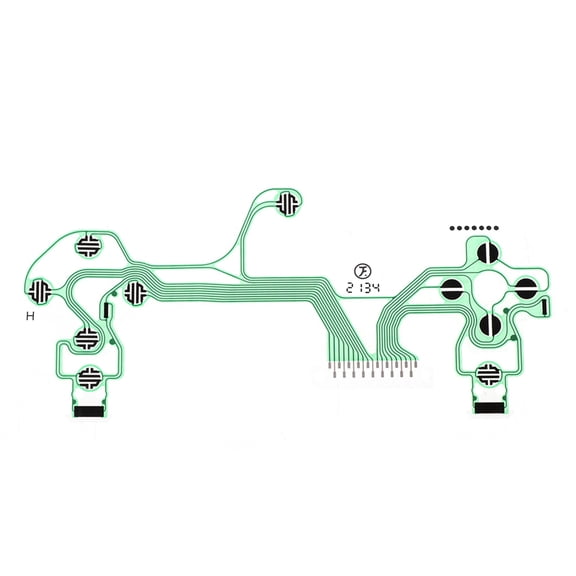 Conductive Film Controller Keyboard Cable PCB JDS-055 Slim Circuit Board Replacement Buttons Tape for Console