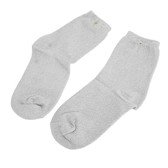 Conductive Grounding Socks, Silver Fiber 1 Pair Promote Blood Circulation Electrotherapy Socks For