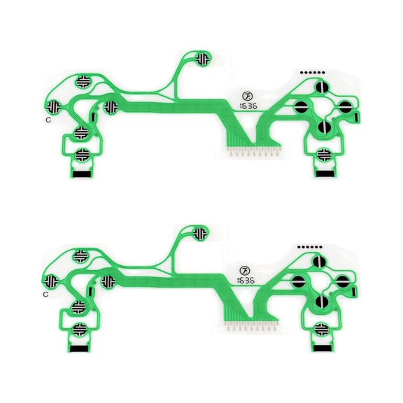Conductive&Replacement Game Controller Buttons Ribbon Circuit Board For PS4 Pro Accessories Game Accessory