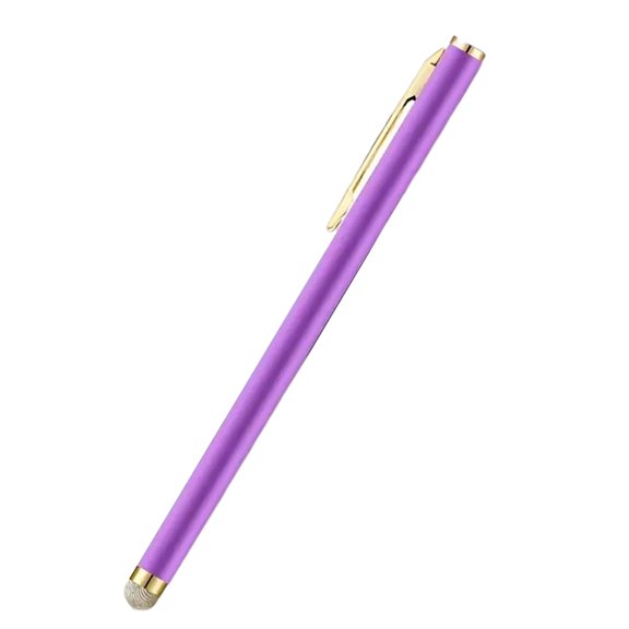 Conductivity Fabric Tip Styluses Pen Responsive Touch Pen For Androids Devices Slimly Metal Body Comfortable Grip