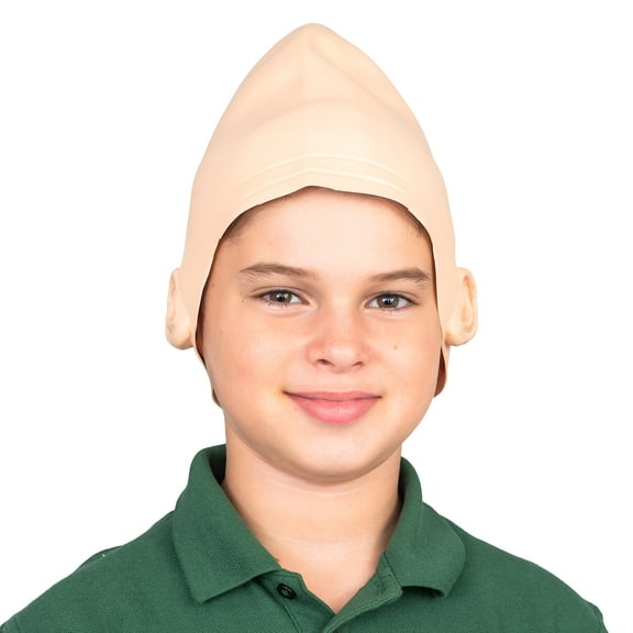 Cone Bald Head Halloween Costume Conical Alien Skull Egg Head Cosplay