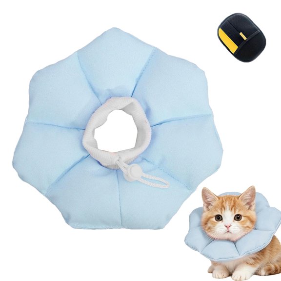 Cone for Cats– Waterproof Soft Elizabethan Guard, Anti Lick Bite Protection Shield, Comfortable Healing Accessory for Cats and Small Animals All Season Use