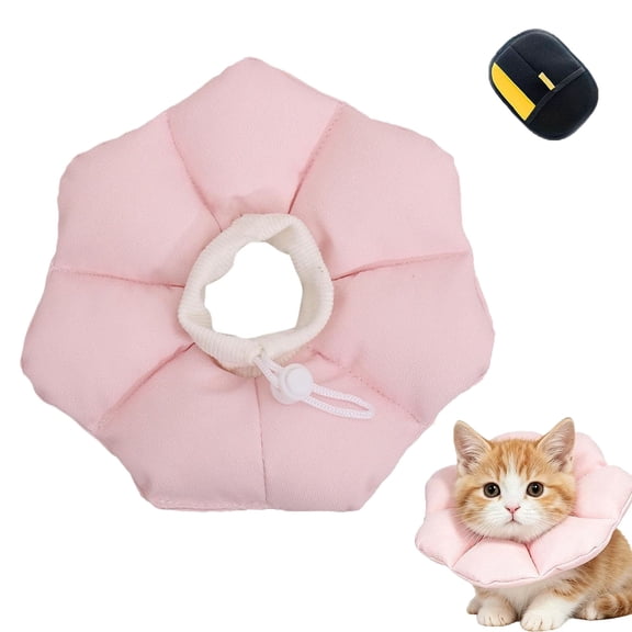 Cone for Cats– Waterproof Soft Elizabethan Guard, Anti Lick Bite Protection Shield, Comfortable Healing Accessory for Cats and Small Animals All Season Use