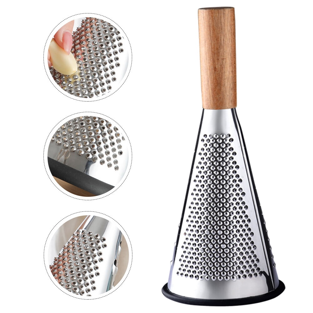 Cone Cheese Grater with Handle, Hand Held Multifunction Vegetables