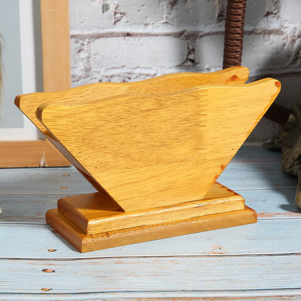 Cone Coffee Filter Holder, Wood Coffee Filter Holder, Reusable Coffee