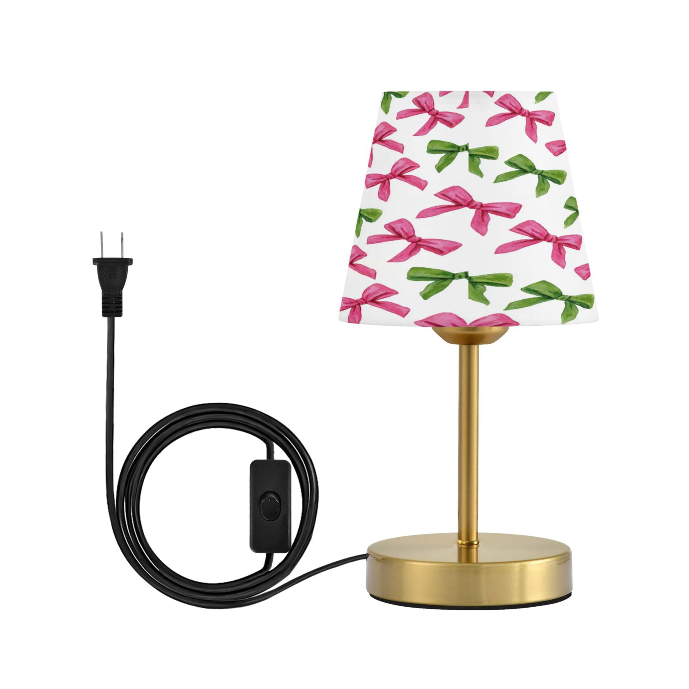 Cone Desk Lamp Antique Bronze Base & Linen Shade Bedside Table Lamp for ...