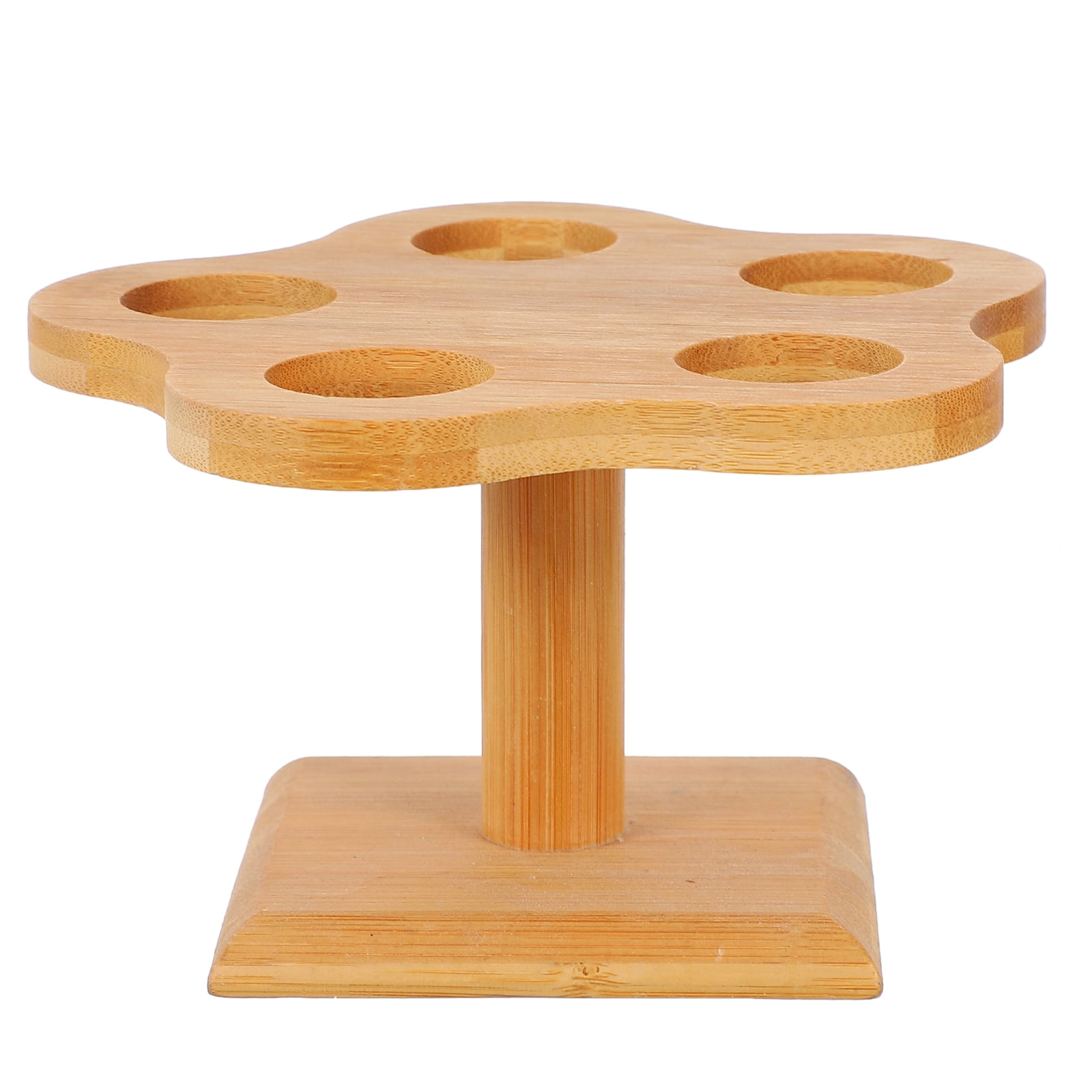 Cone Ice Cream Holder Stand Cones Food Charcuterie Japanese Dispenser Display Wood Cake