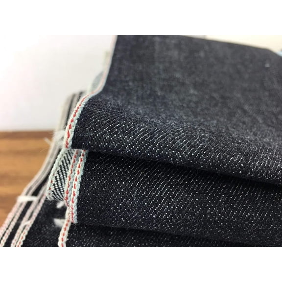 Cone Mills Red Thread Selvedge Denim Remnant Bundle