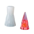 thumbnail image 1 of Cone Rings Holder Resin Mold Crystal Pyramid Silicone Epoxy Mold for Rings Stand Jewelry Display Stand Making, 1 of 9