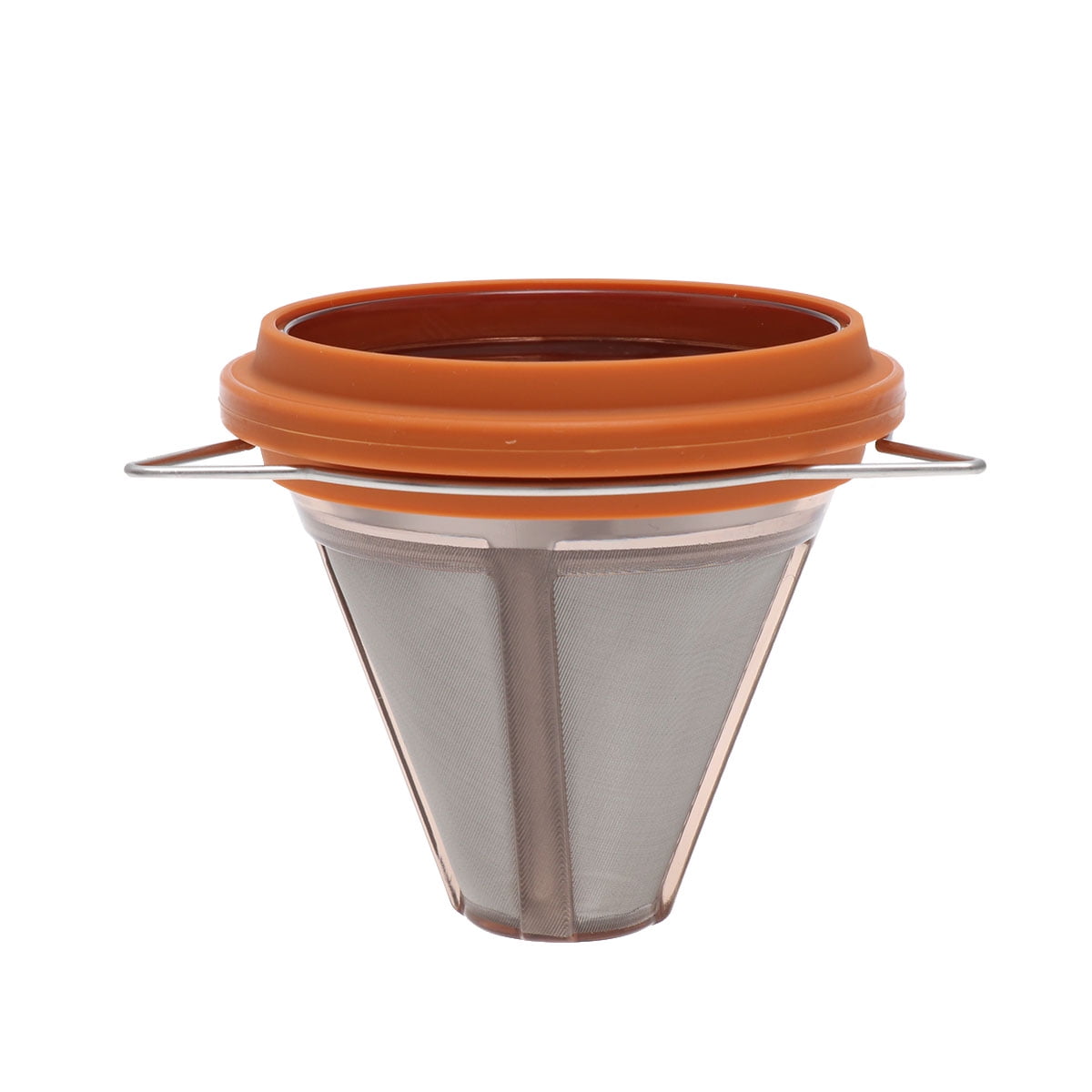 Cone Shape Coffee Filter Reusable Coffee Strainer Dripper Mesh Basket