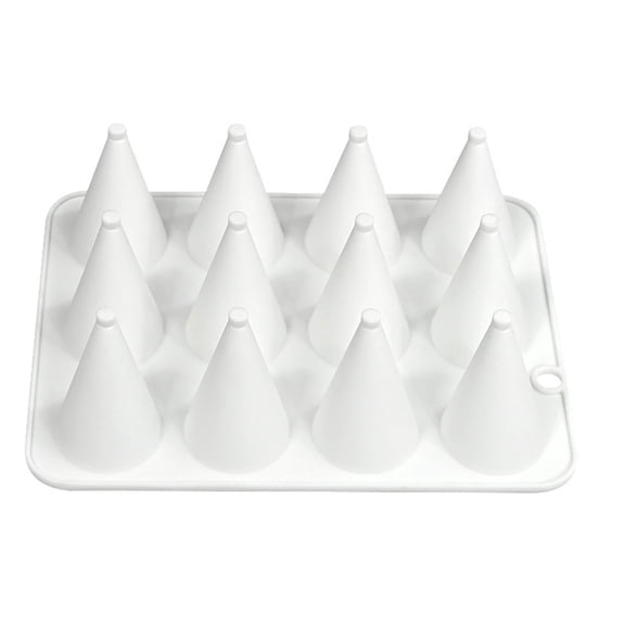 Cone Shape Silicone Molds Making Mousses Cake Molds Decorating Baking Tool for Making Chocolate Fondant Dessert