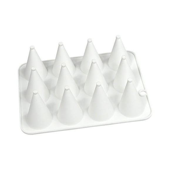 Cone Shape Silicone Molds Making Mousses Cake Molds Decorating Baking Tool for Making Chocolate Fondant Dessert