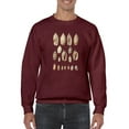 thumbnail image 1 of Cone Shell Display I Sweatshirt Men -Jennifer Goldberger Designs, Male 3X-Large, 1 of 4