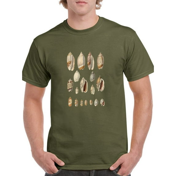 Cone Shell Display I T-Shirt Men -Jennifer Goldberger Designs, Male 5X-Large