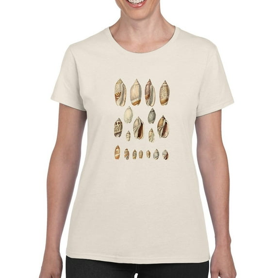 Cone Shell Display I T-Shirt Women -Jennifer Goldberger Designs, Female Large