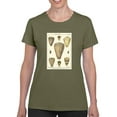 thumbnail image 1 of Cone Shells. T-Shirt Women -Denis Diderot Designs, Female x-Large, 1 of 4