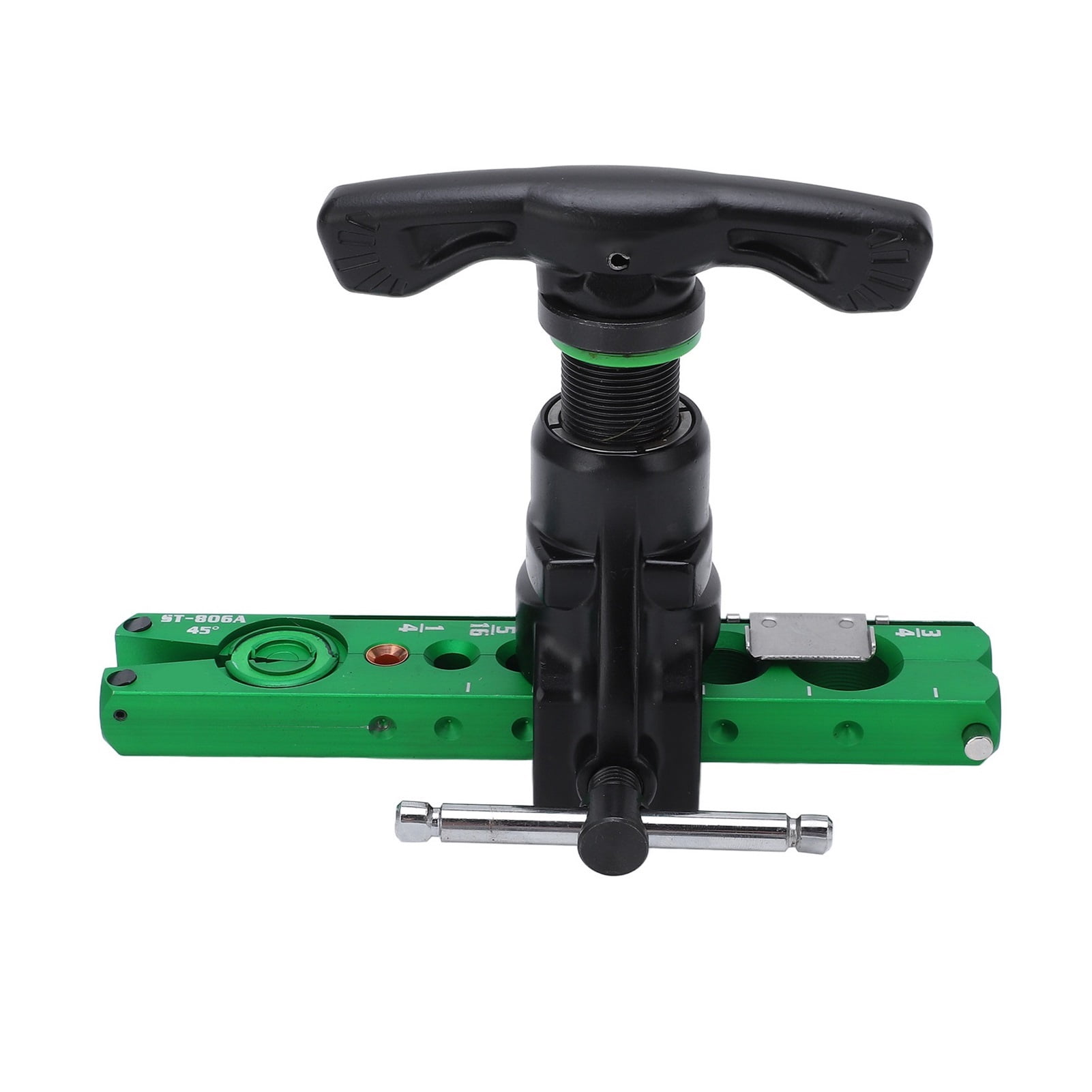 Cone Type Tool Flaring Tool 45 Degree Eccentric Cone Type Tube Expander For 1/4 5/16 3/8 1/2 5/8 3/4in Pipes Tube Expander ,Easy to Use