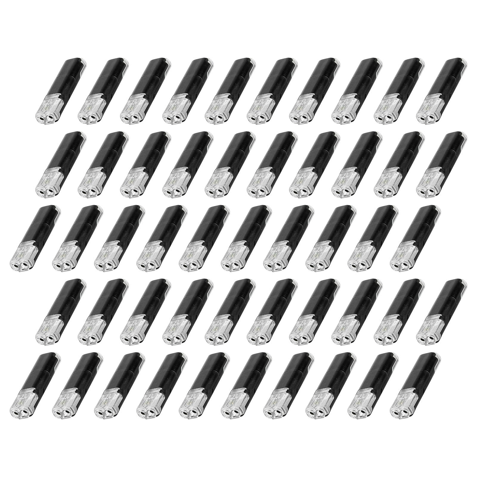 Conector Enchufable Doble Cable Con Hebilla Bloqueo, Double Wire Plug