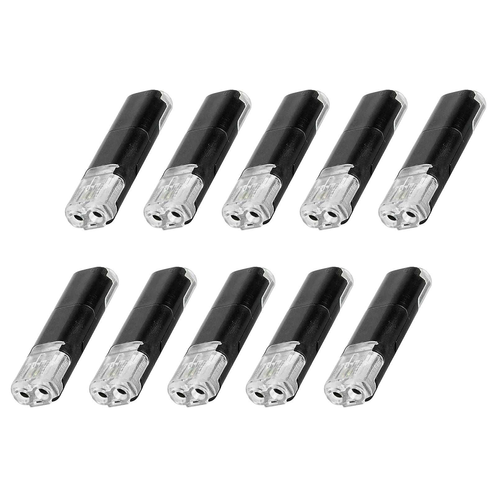 Conector Enchufable Doble Cable Con Hebilla Bloqueo, Double Wire Plug