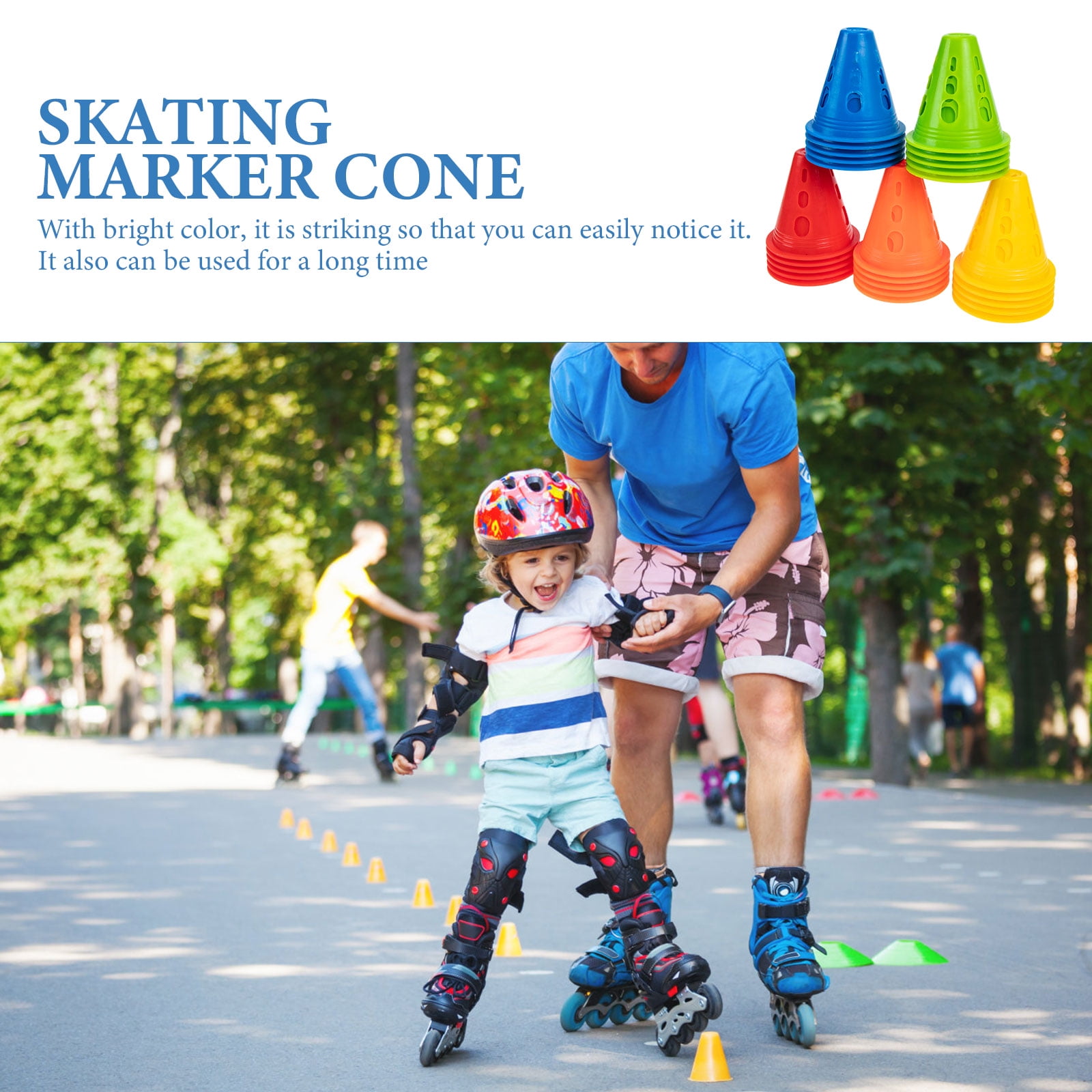 Cones Training Cone Marker Football Agility Sports Soccer Roller