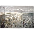 thumbnail image 1 of Coney Island 1867. Na Summer'S Day At The Beach At Coney Island Brooklyn New York. Wood Engraving American 1867., 1 of 2