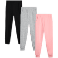 thumbnail image 1 of Coney Island Girls Sweatpants Breathable Athletic Soft Fleece Jogger Sweatpants with Pockets 3 Pack, 1 of 6