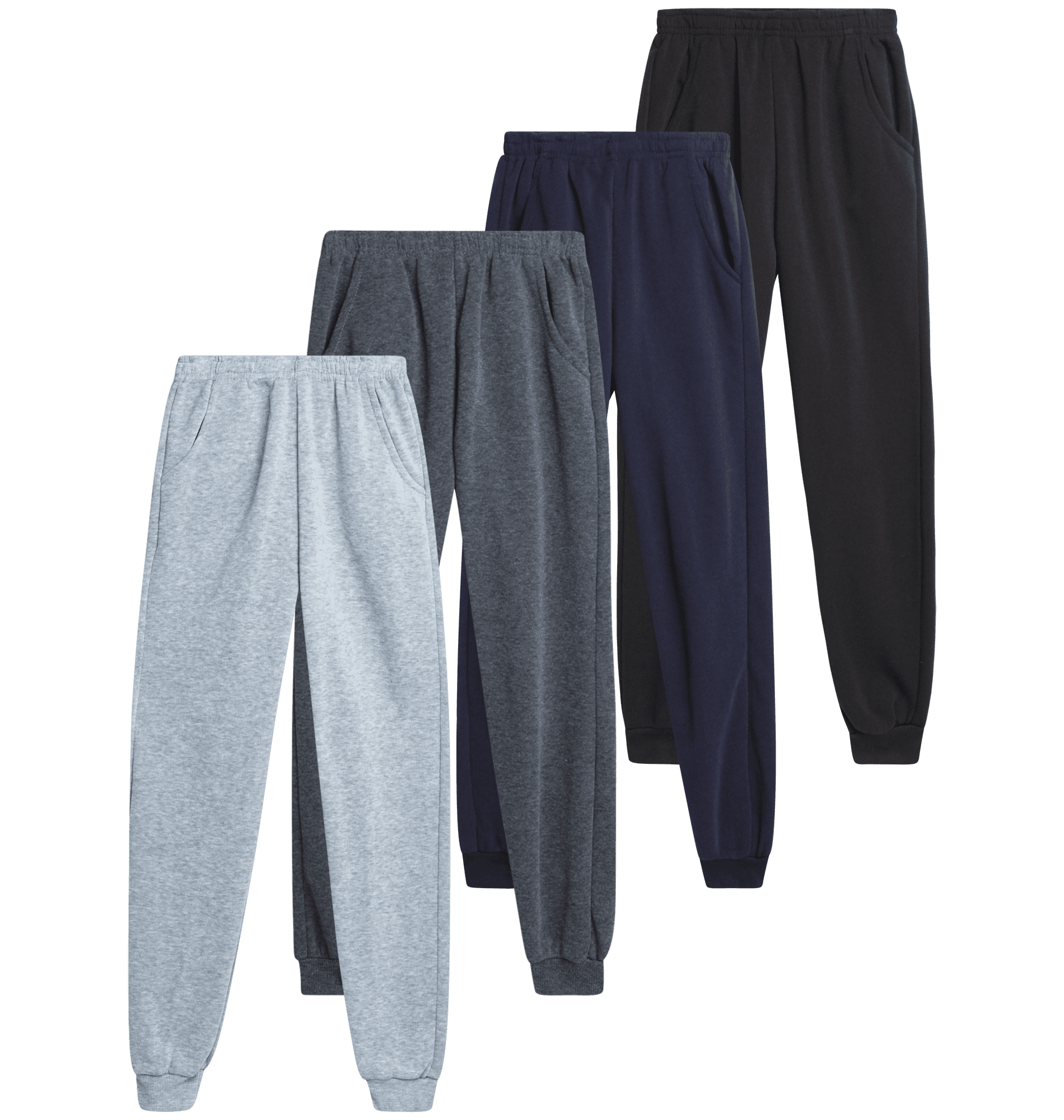 Akiihool Sweatpants For Boys Boys' Jogger Sweatpants Active Athletic Pants With Pockets Black 4 5 Years - View #9