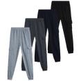 thumbnail image 1 of Coney Island Boys Sweatpants Soft Fleece Boys Athletic Jogger Sweat Pants with Pockets 4 Pack, 1 of 7