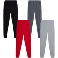 thumbnail image 1 of Coney Island Boy’ Sweatpants – 4 Pack Active Fleece Jogger Pants (Size: 5-16), 1 of 7